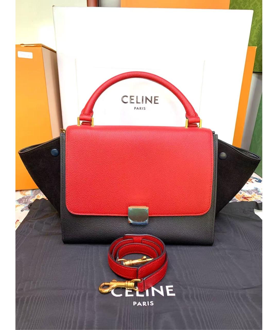 CELINE Мульти кожаная сумка через плечо, фото 2