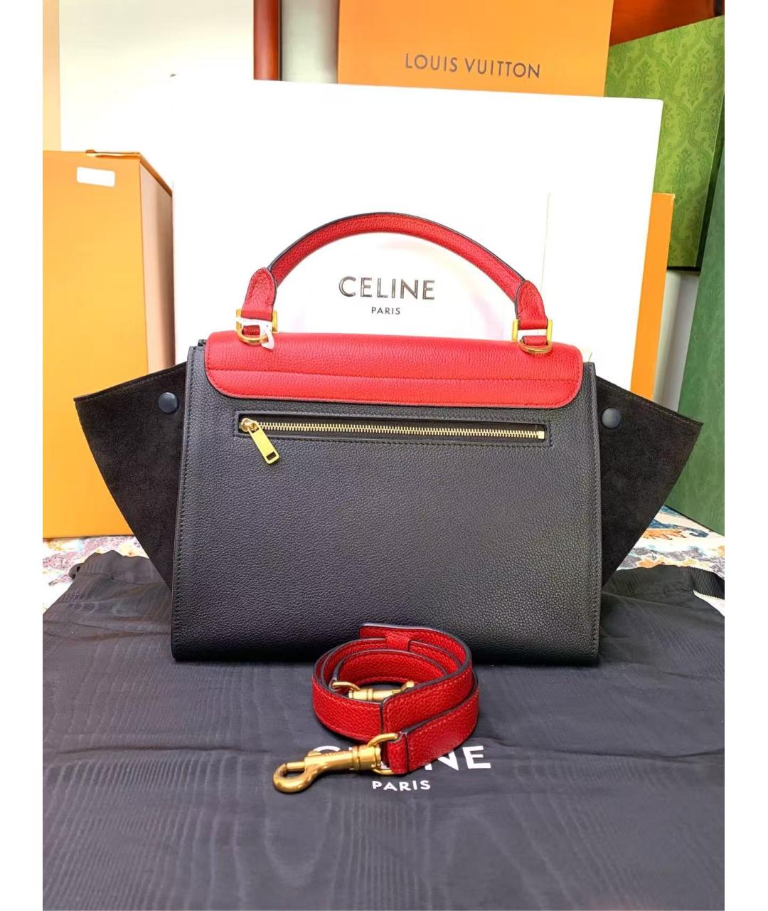 CELINE Мульти кожаная сумка через плечо, фото 3