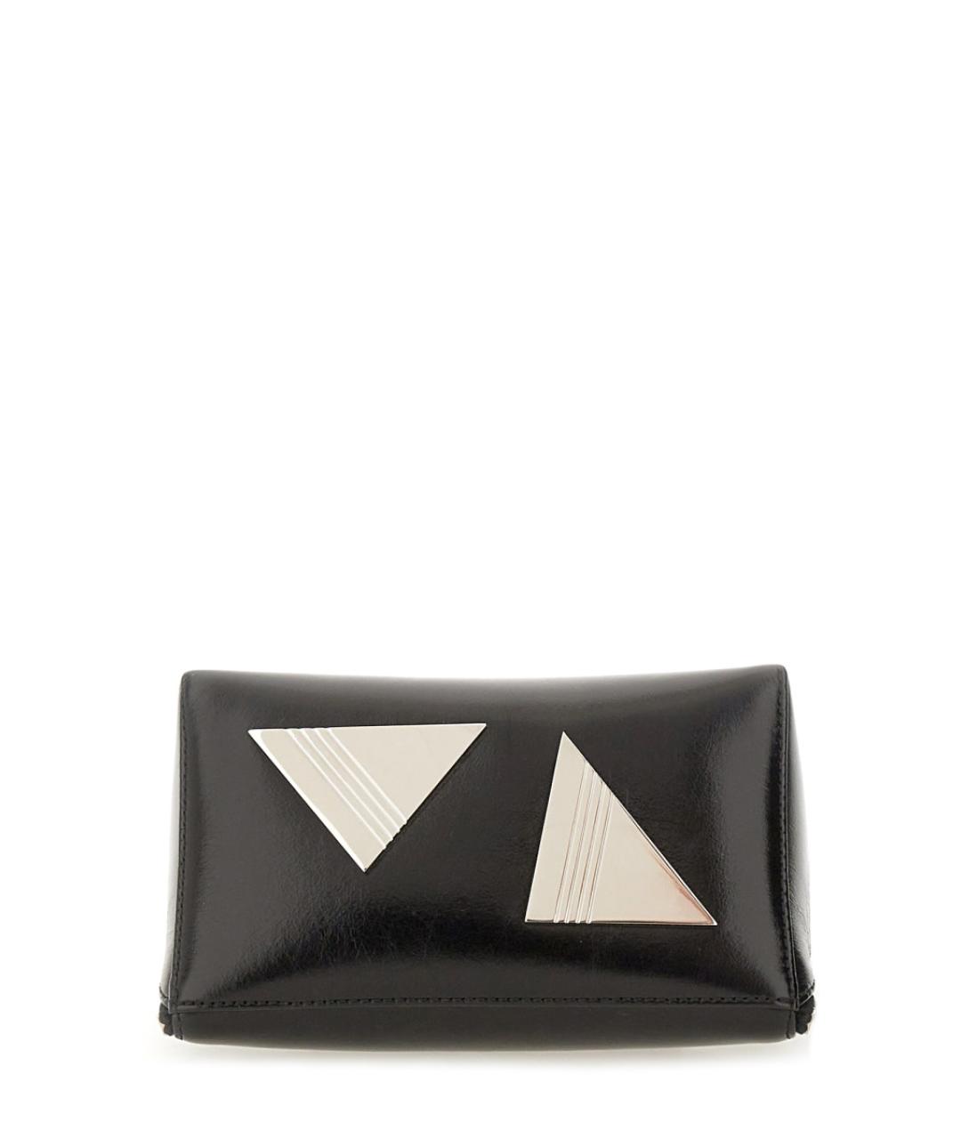 THE ATTICO Черная кожаная сумка тоут, фото 3