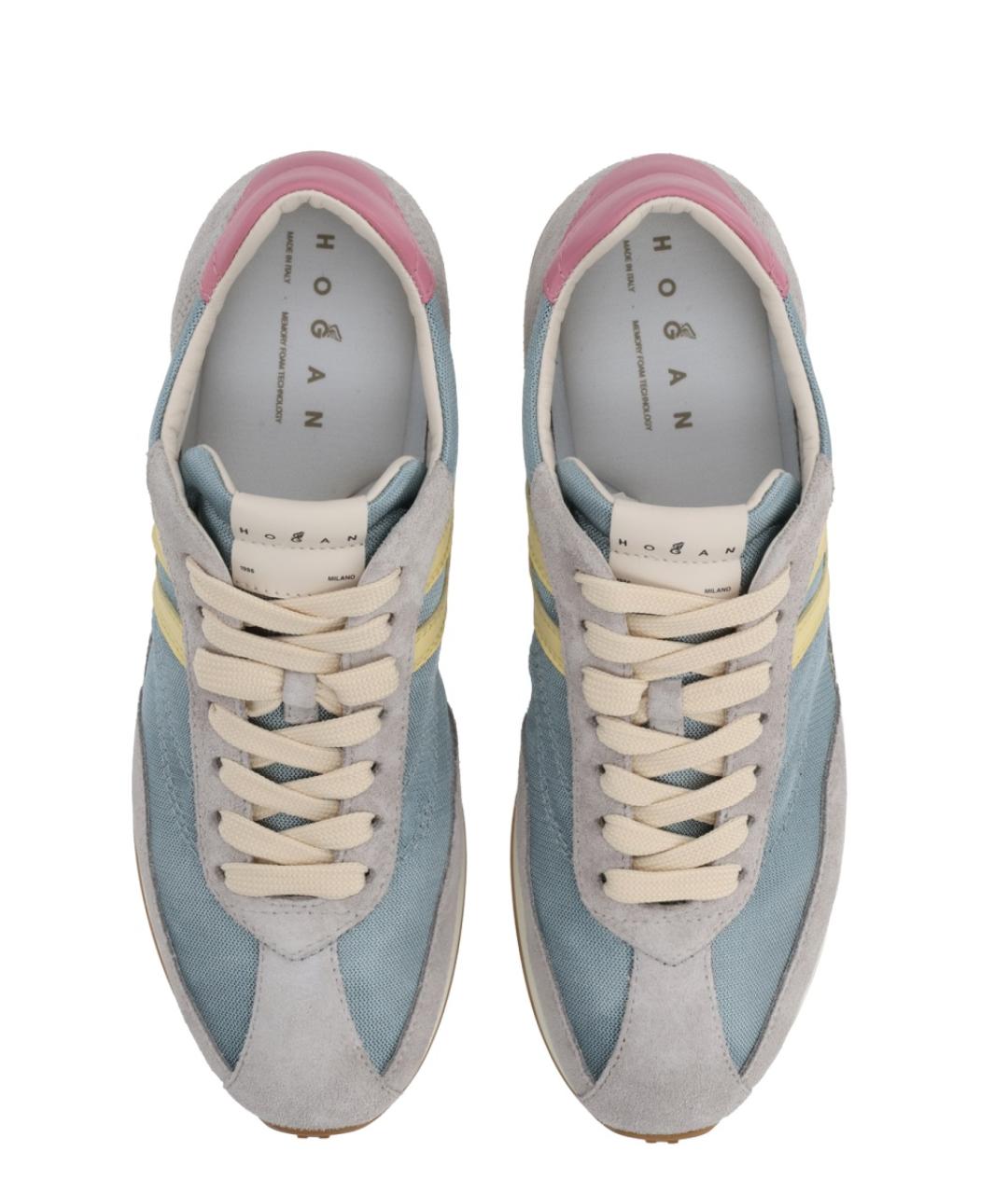 HOGAN Мульти синтетические кроссовки, фото 5