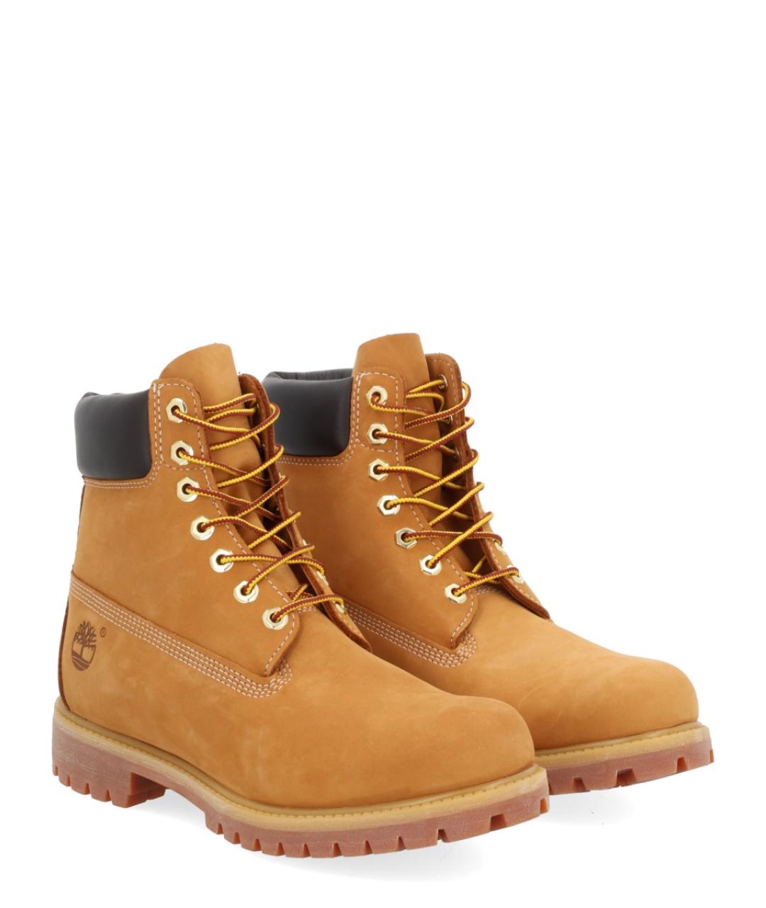 TIMBERLAND Коричневые нубуковые низкие ботинки, фото 2