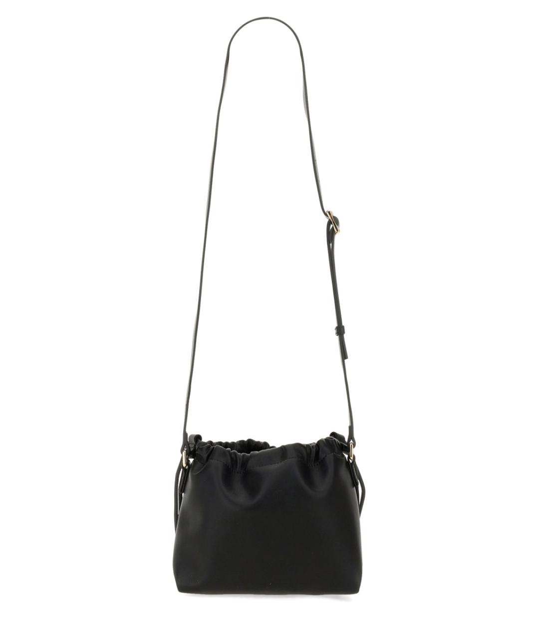 A.P.C. Черная сумка через плечо из искусственной кожи, фото 2
