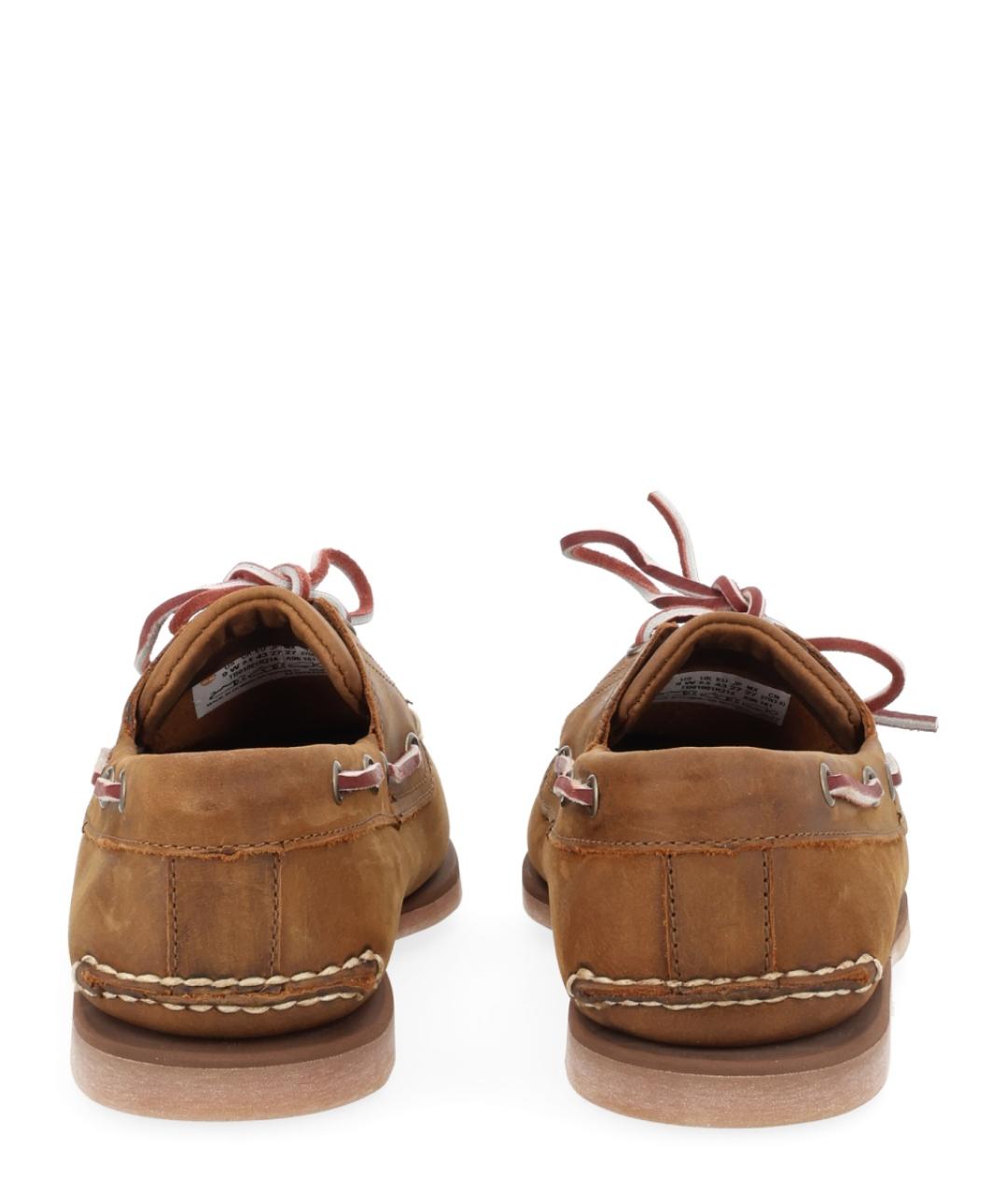 TIMBERLAND Коричневые кожаные лоферы, фото 4