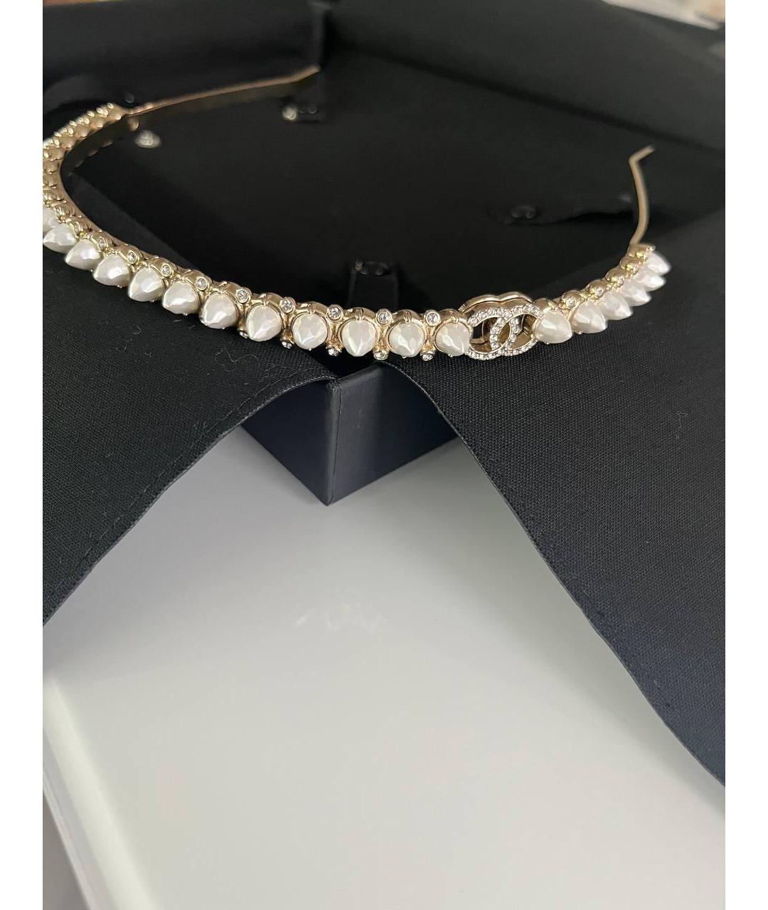 CHANEL Золотой ободок, фото 2