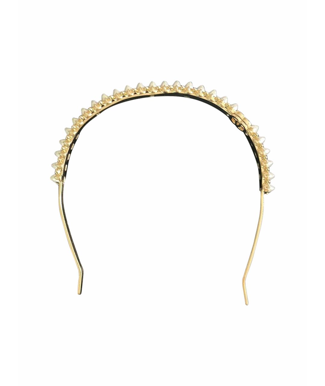 CHANEL Золотой ободок, фото 1