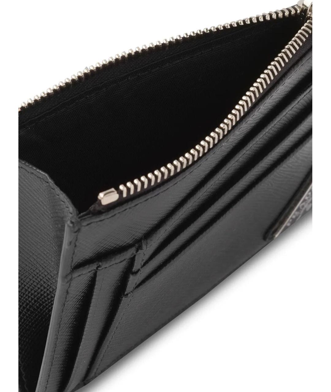 PRADA Черный кожаный кардхолдер, фото 3