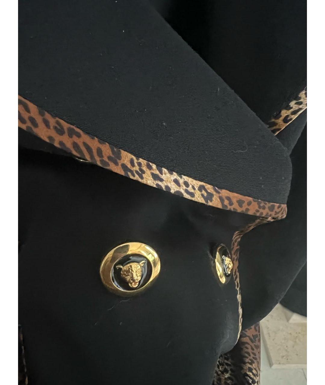 ESCADA Черное шерстяное повседневное платье, фото 4