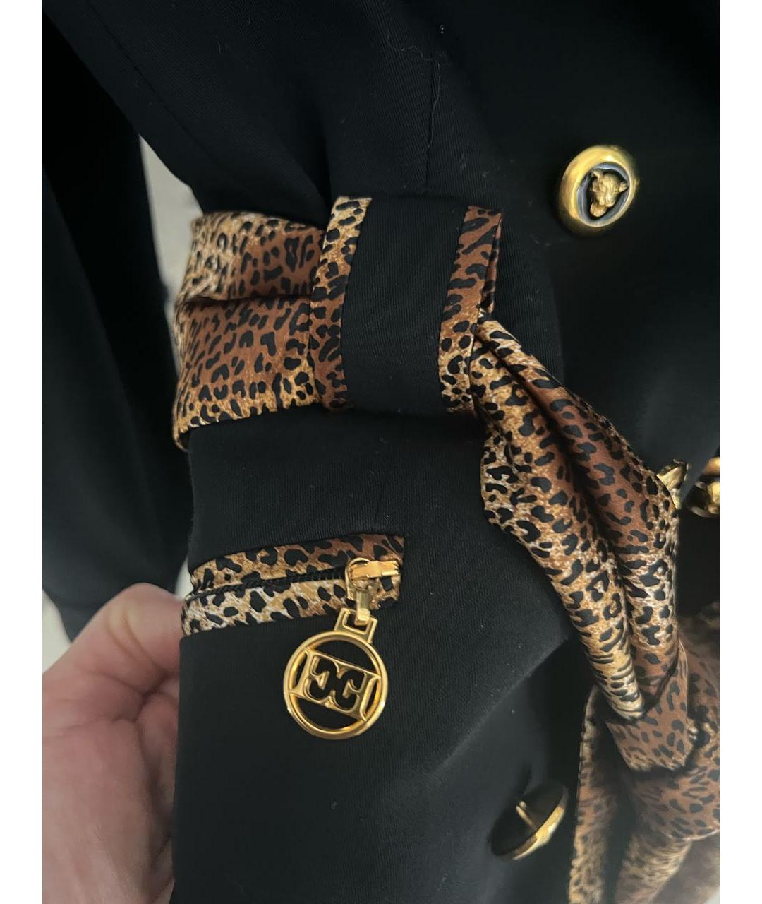 ESCADA Черное шерстяное повседневное платье, фото 8