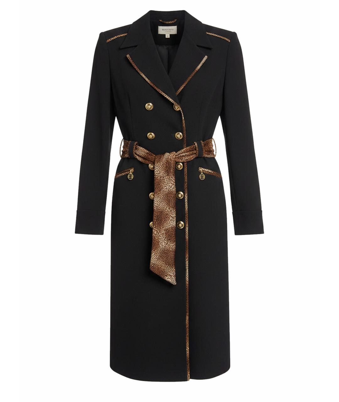 ESCADA Черное шерстяное повседневное платье, фото 1