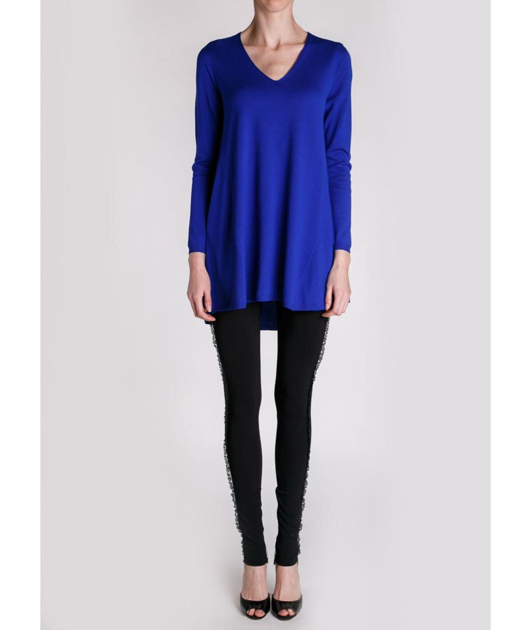 VALENTINO Черные ацетатные леггинсы и велосипедки, фото 5