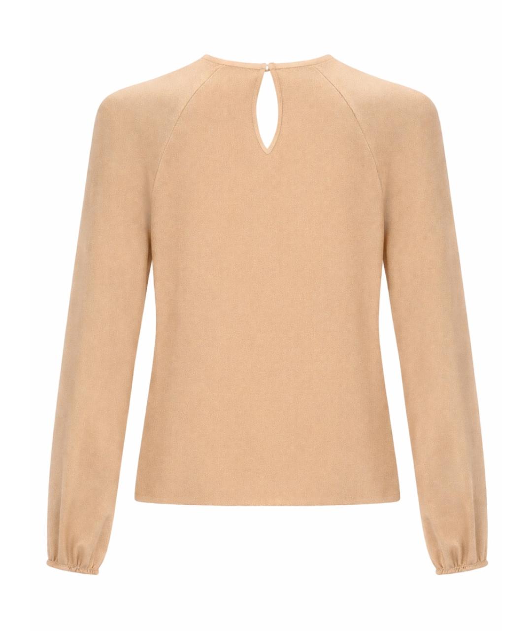 FABIANA FILIPPI Бежевая вискозная блузы, фото 2