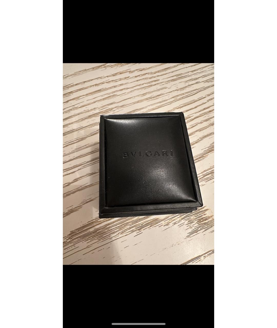 BVLGARI Черное кольцо из розового золота, фото 3