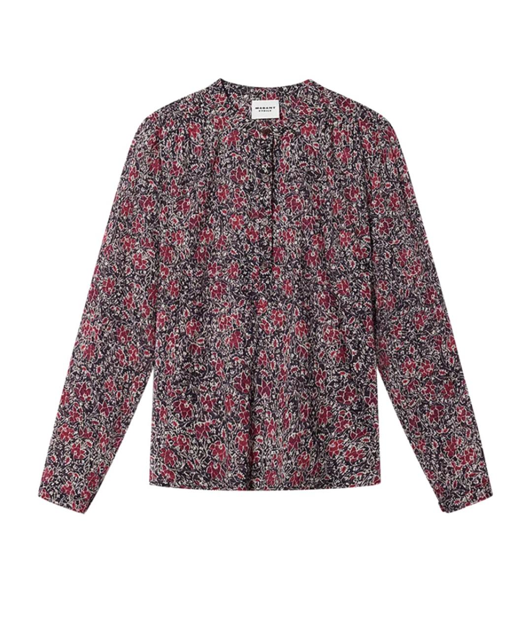 ISABEL MARANT ETOILE Мульти хлопковая рубашка, фото 1