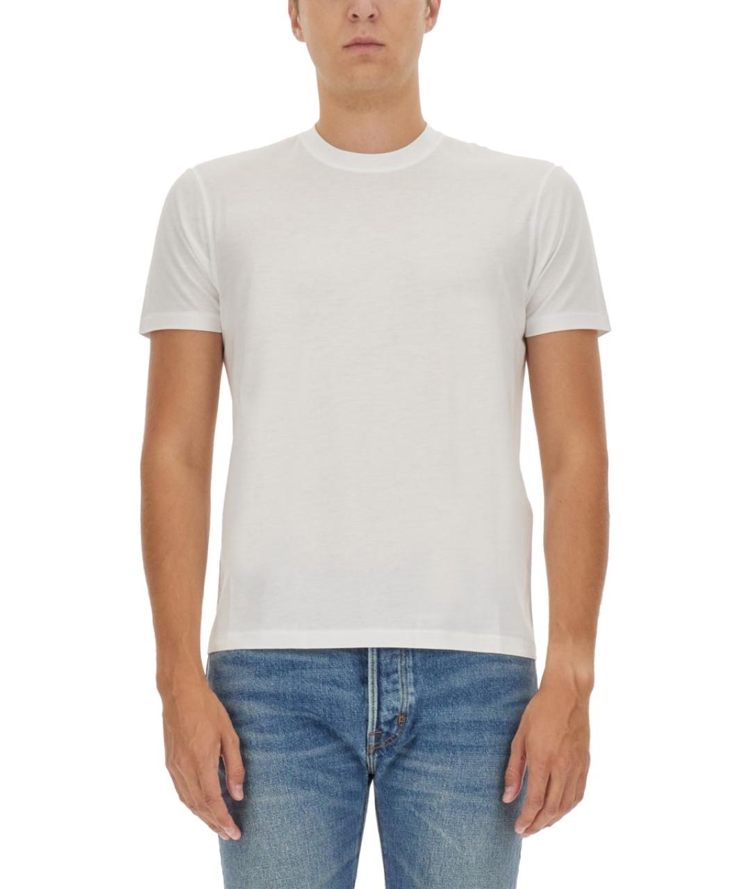 TOM FORD Белая футболка, фото 2