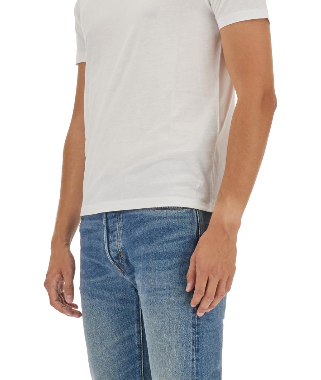 TOM FORD Белая футболка, фото 5