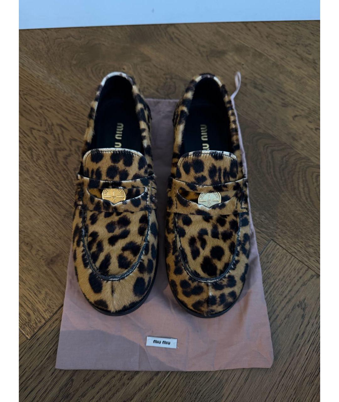 MIU MIU Мульти лоферы, фото 2