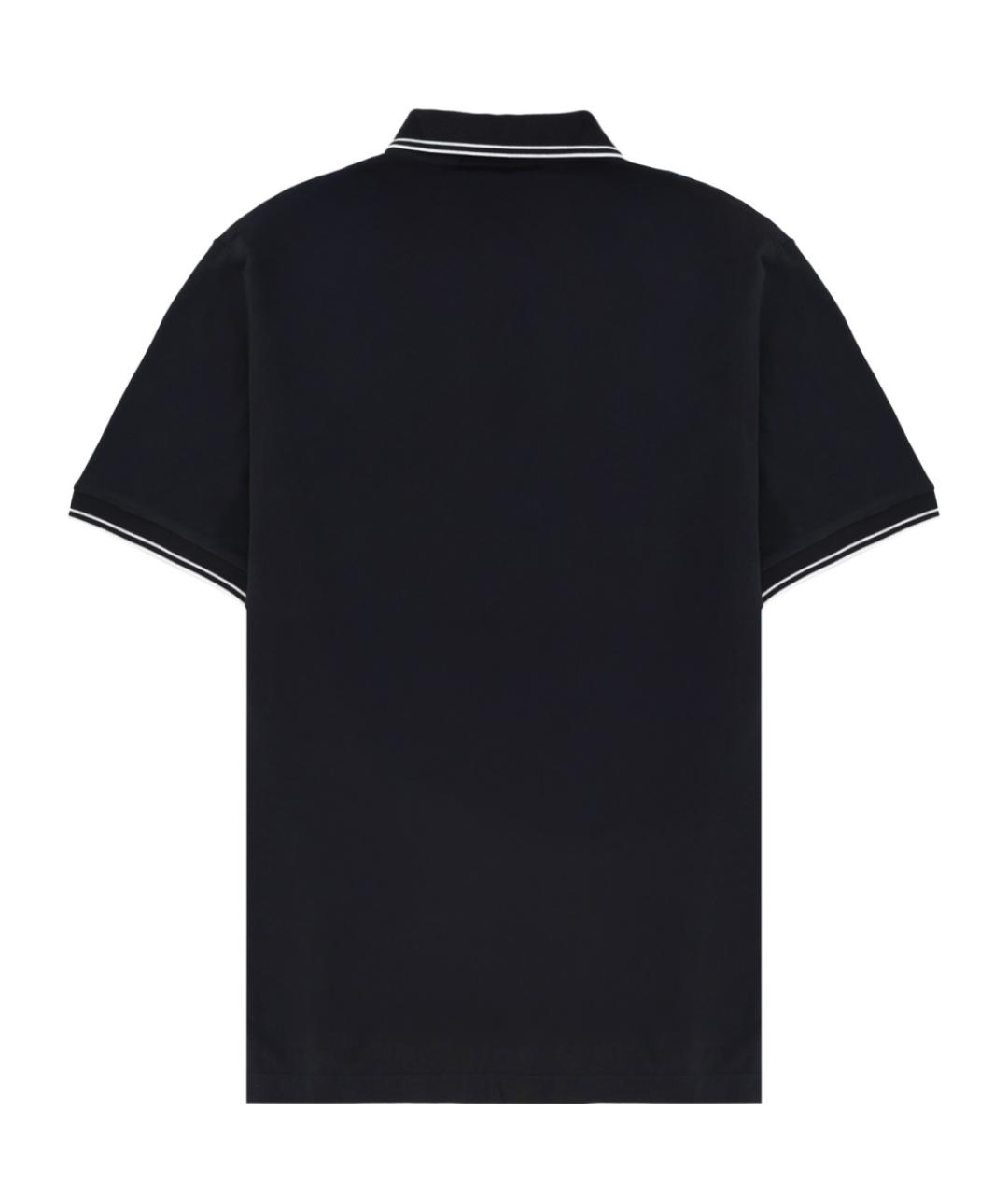 STONE ISLAND Хлопковое поло с коротким рукавом, фото 2
