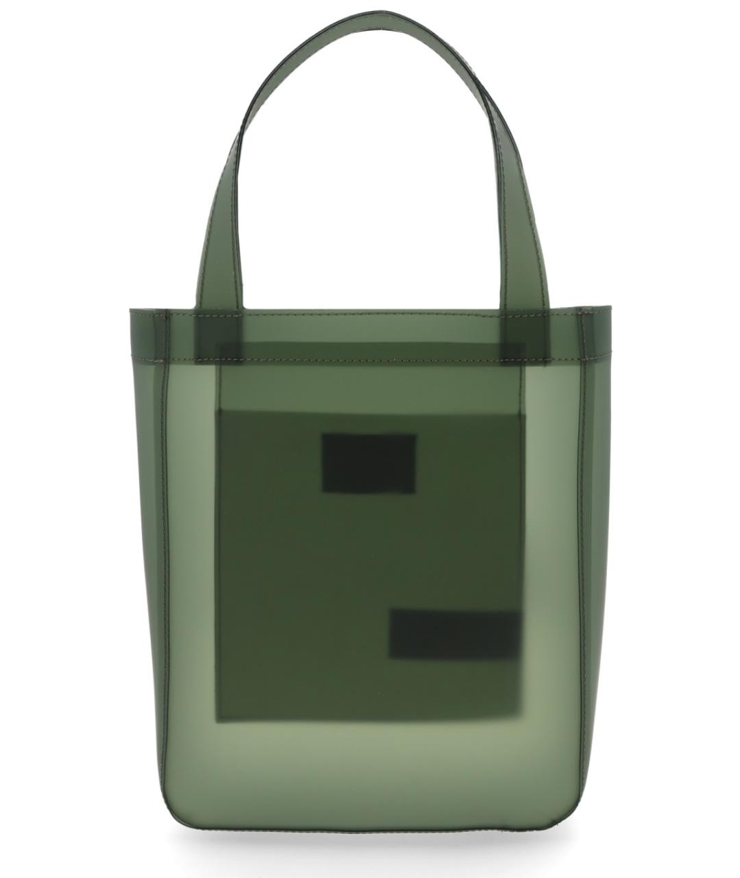 A.P.C. Зеленая сумка тоут, фото 2