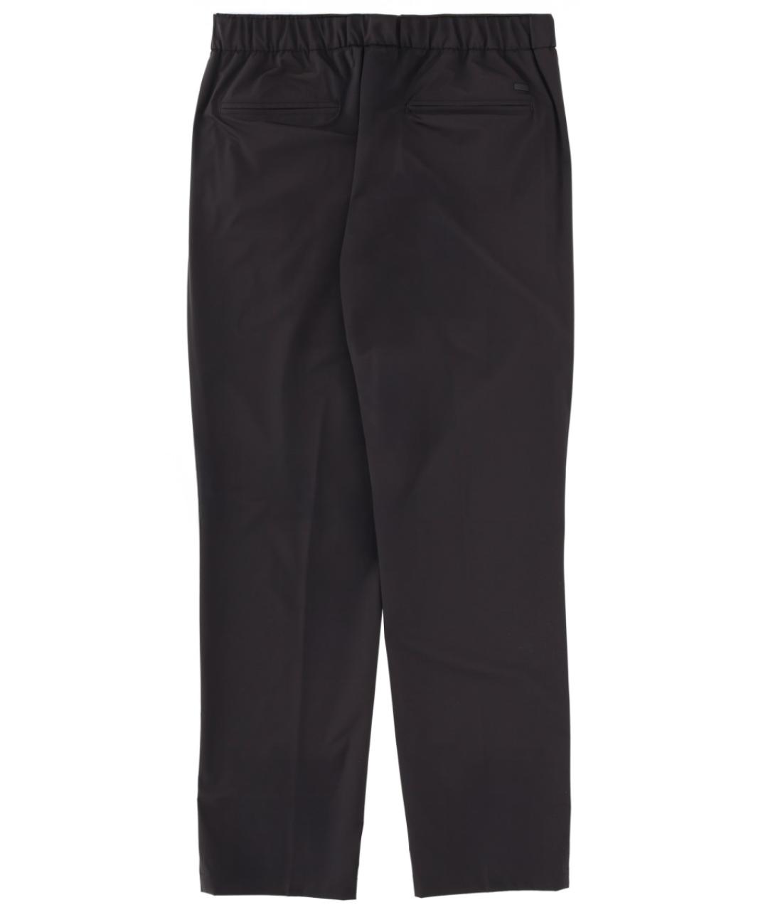 HERNO Черные полиамидовые повседневные брюки, фото 2