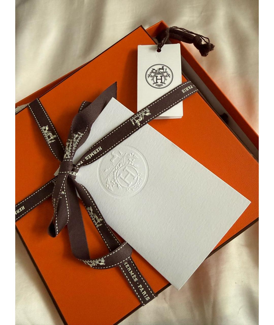 HERMES Черный кожаный ремень, фото 6