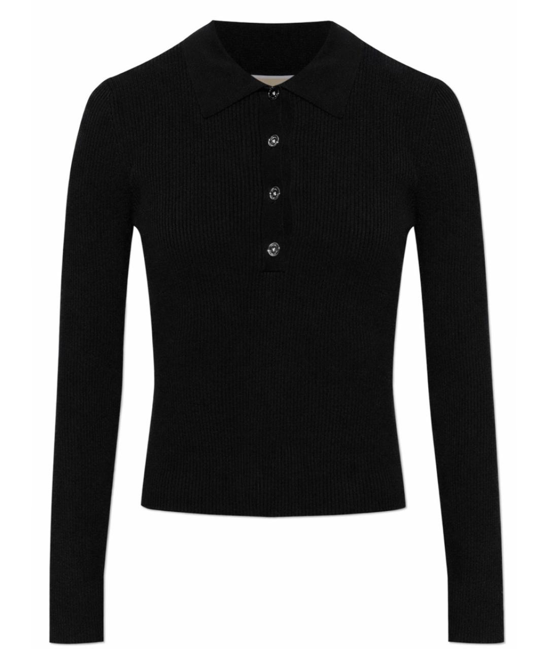 MICHAEL KORS Черный вискозный джемпер / свитер, фото 1