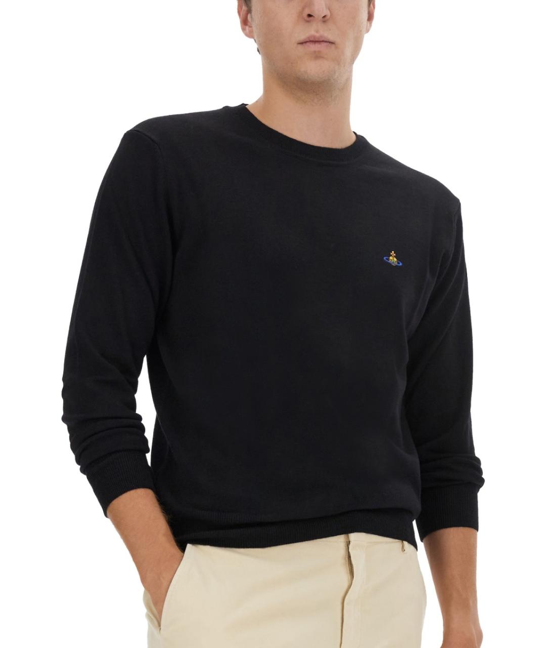 VIVIENNE WESTWOOD Черный шерстяной джемпер / свитер, фото 4