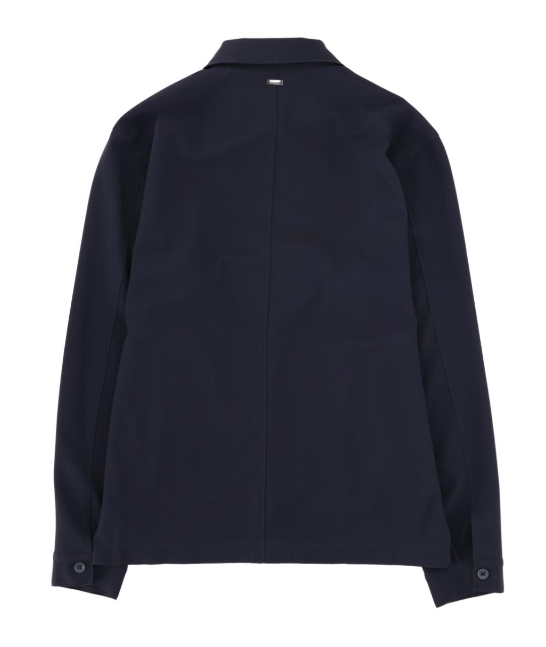 HERNO Синяя полиамидовая куртка, фото 2