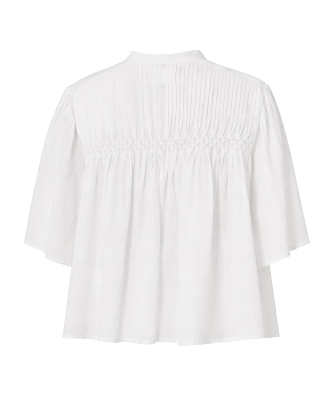 ISABEL MARANT ETOILE Белая хлопковая блузы, фото 2