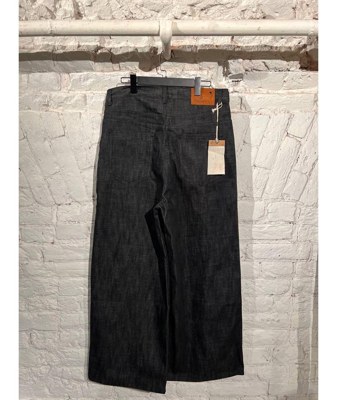 NO/FAITH STUDIOS Антрацитовые джинсы, фото 2