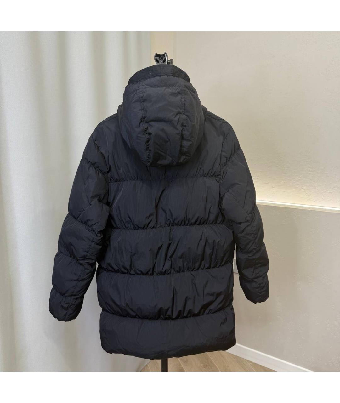 JORDAN Черный пуховик, фото 2