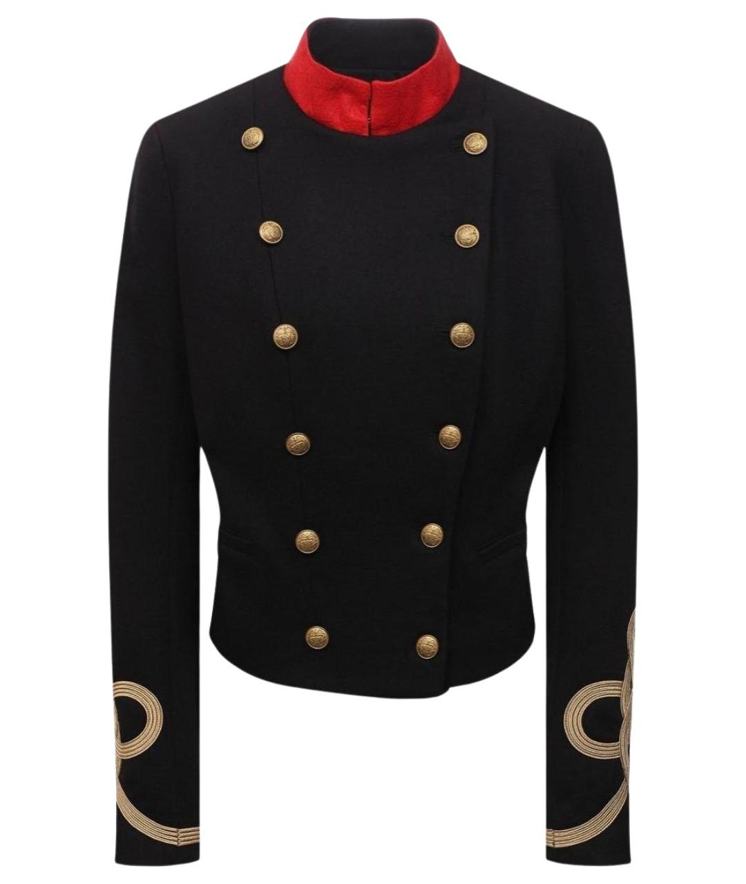 POLO RALPH LAUREN Черный хлопковый жакет/пиджак, фото 1