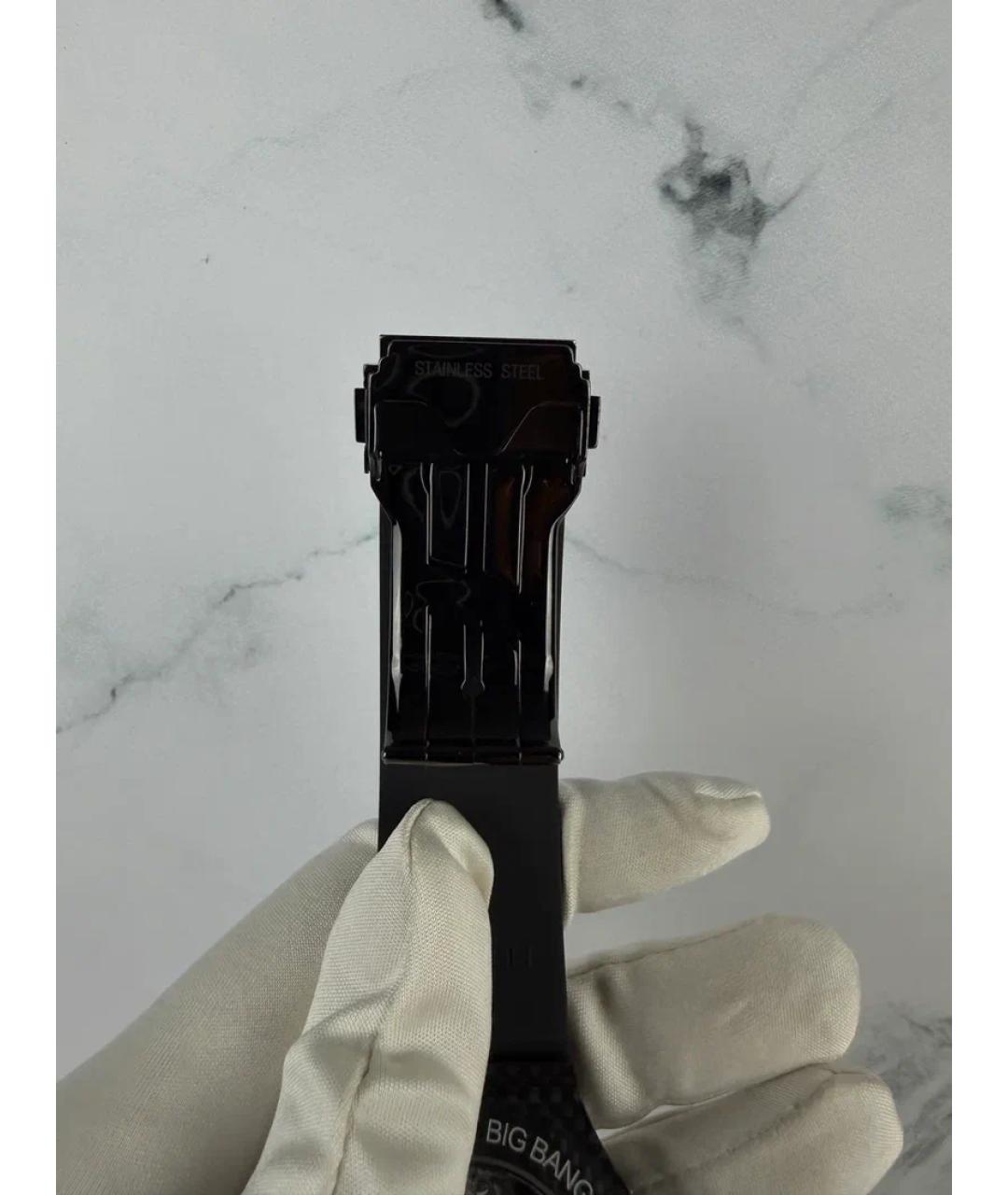 HUBLOT Черные карбоновые часы, фото 9