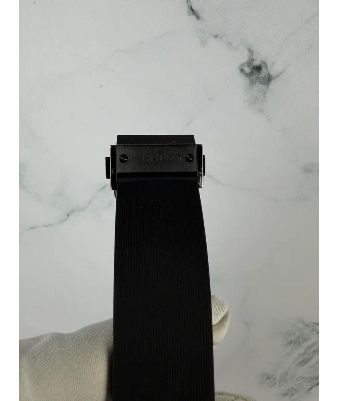 HUBLOT Черные карбоновые часы, фото 8