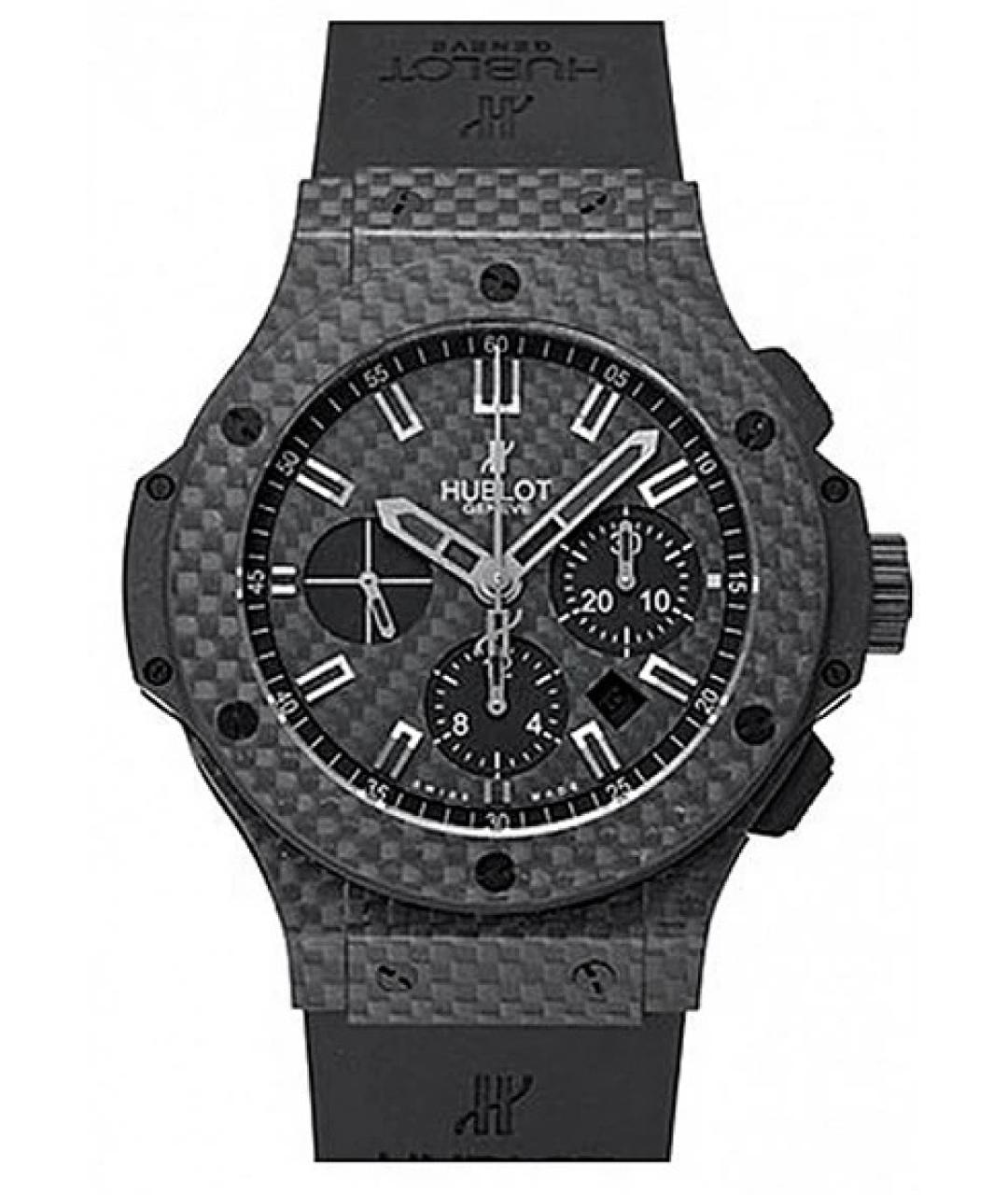 HUBLOT Черные карбоновые часы, фото 1