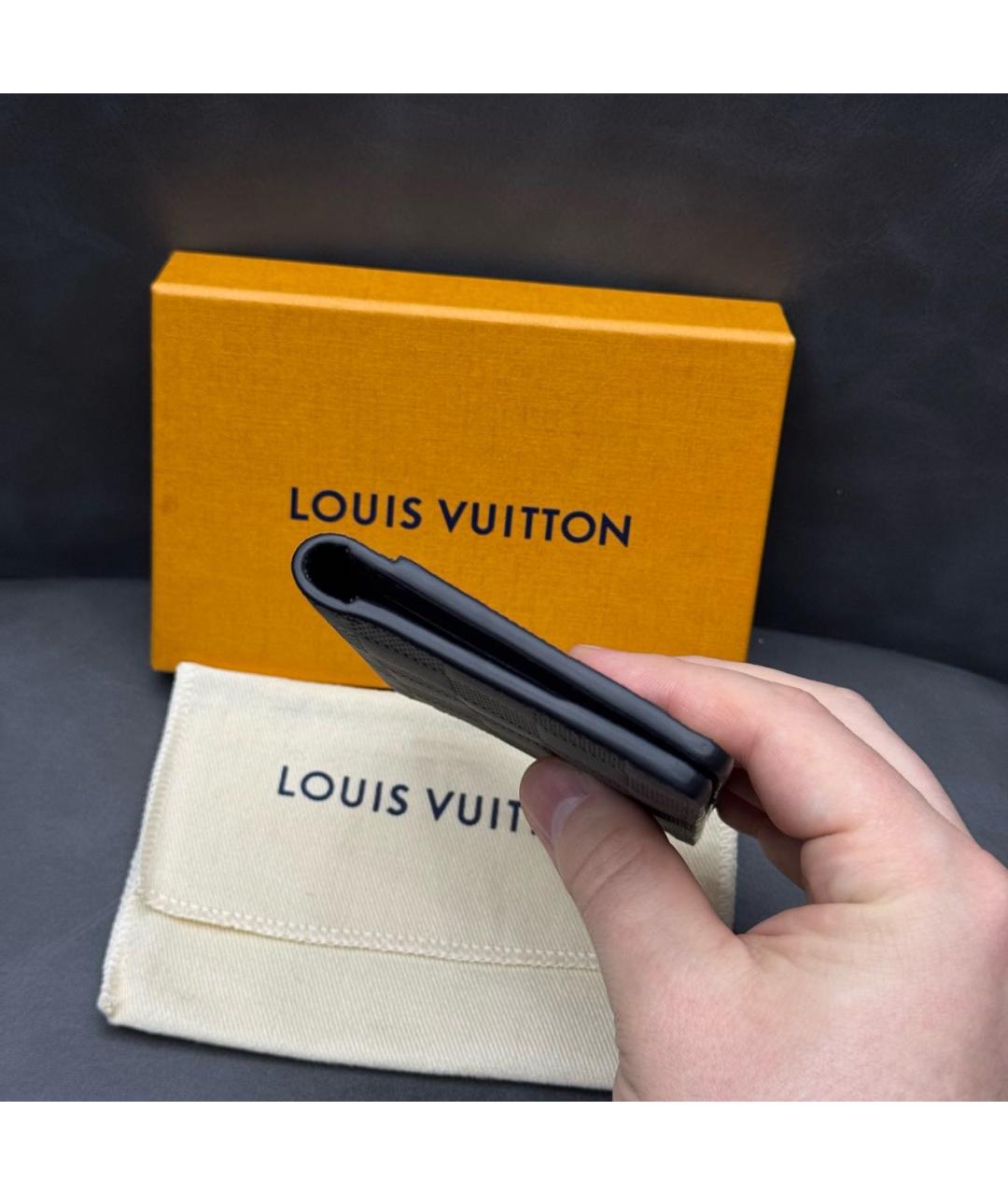 LOUIS VUITTON Кожаный кардхолдер, фото 7
