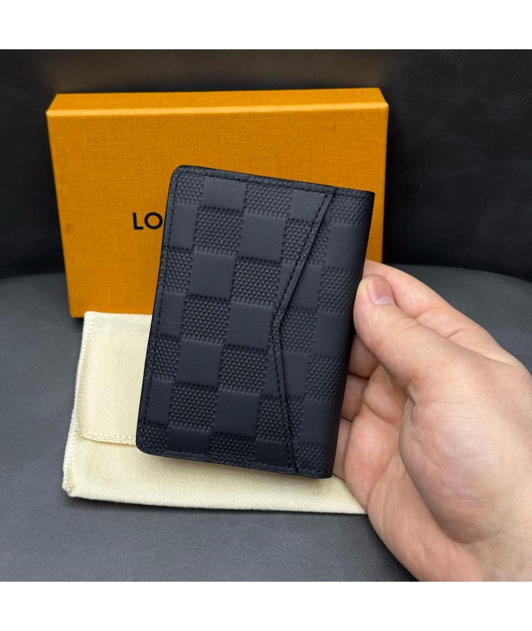 LOUIS VUITTON Кожаный кардхолдер, фото 3