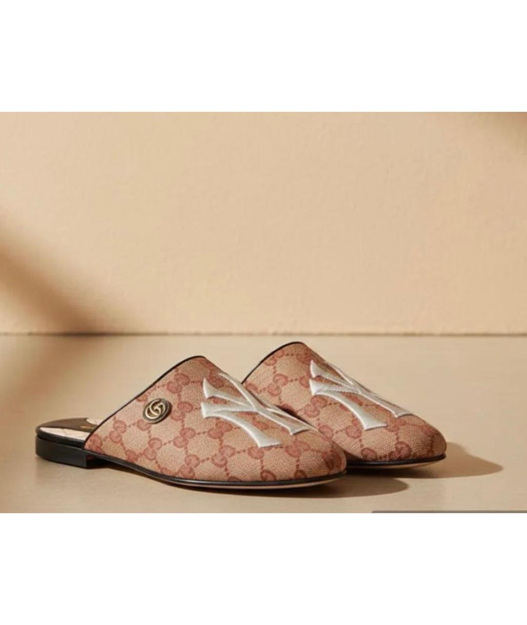 GUCCI Коричневые лоферы, фото 2