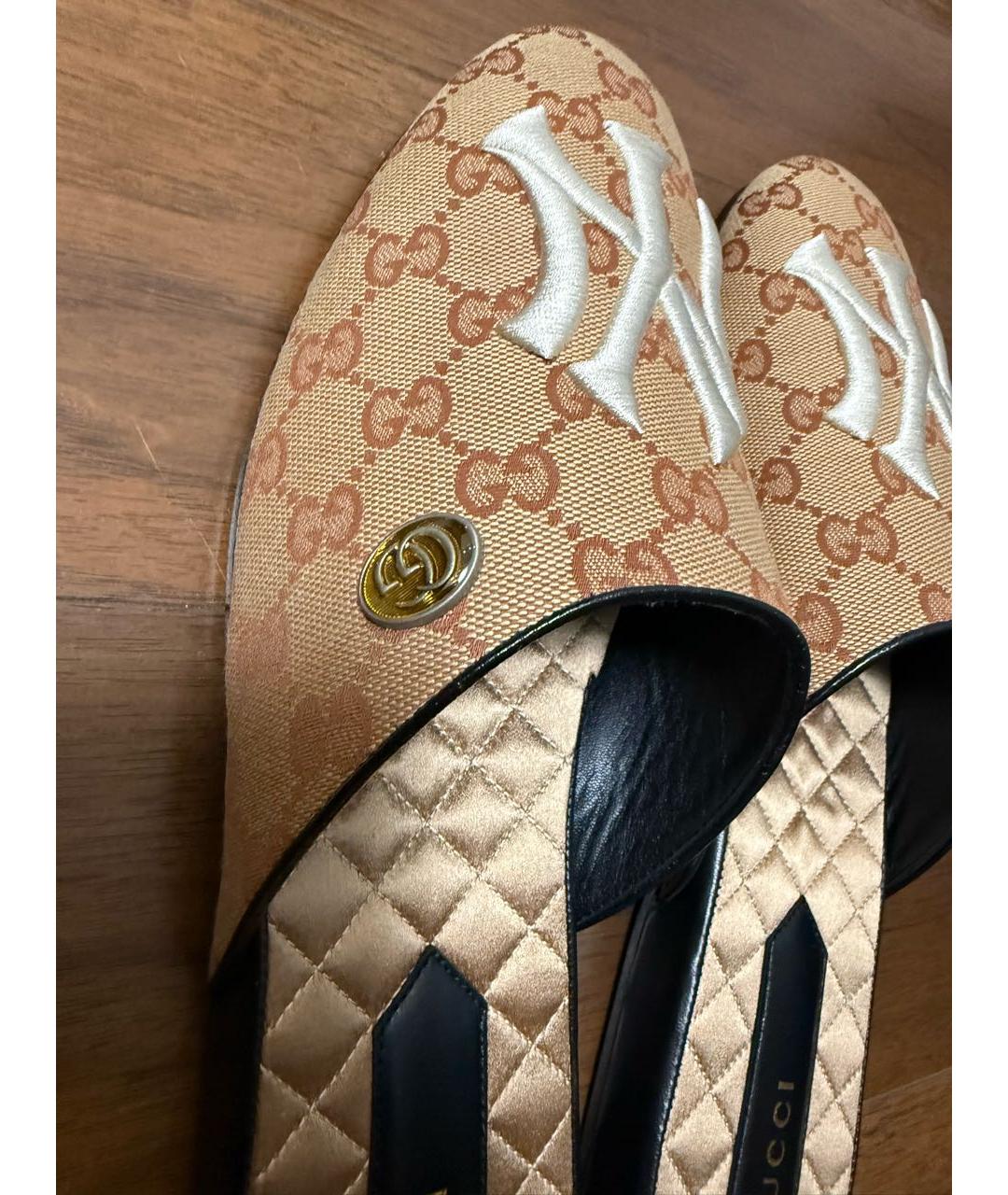 GUCCI Коричневые лоферы, фото 5