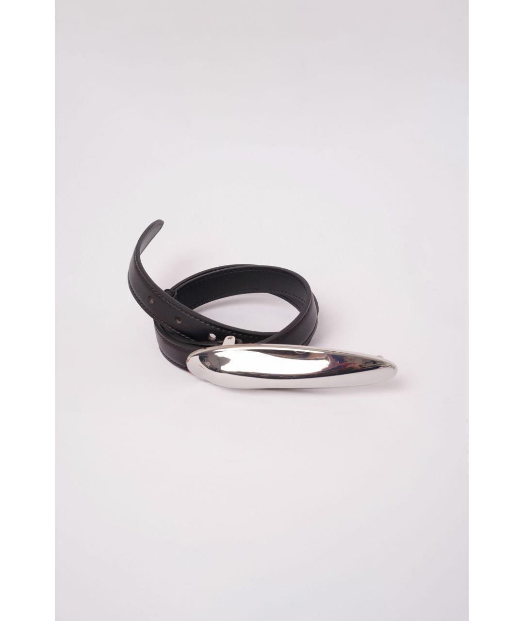 CULT GAIA Черный кожаный ремень, фото 4