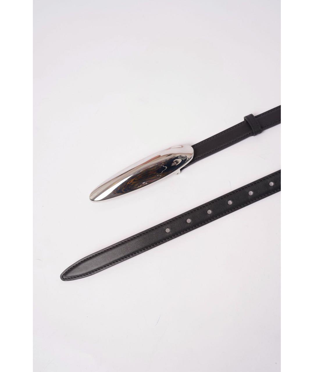 CULT GAIA Черный кожаный ремень, фото 2