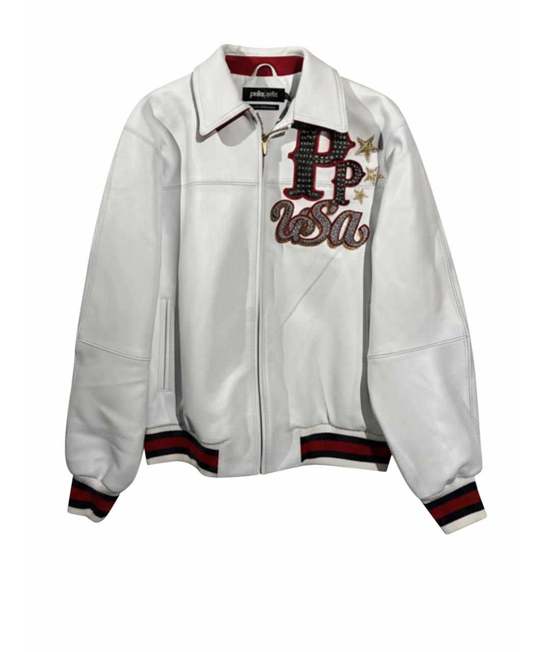 PELLE PELLE Белая кожаная куртка, фото 1