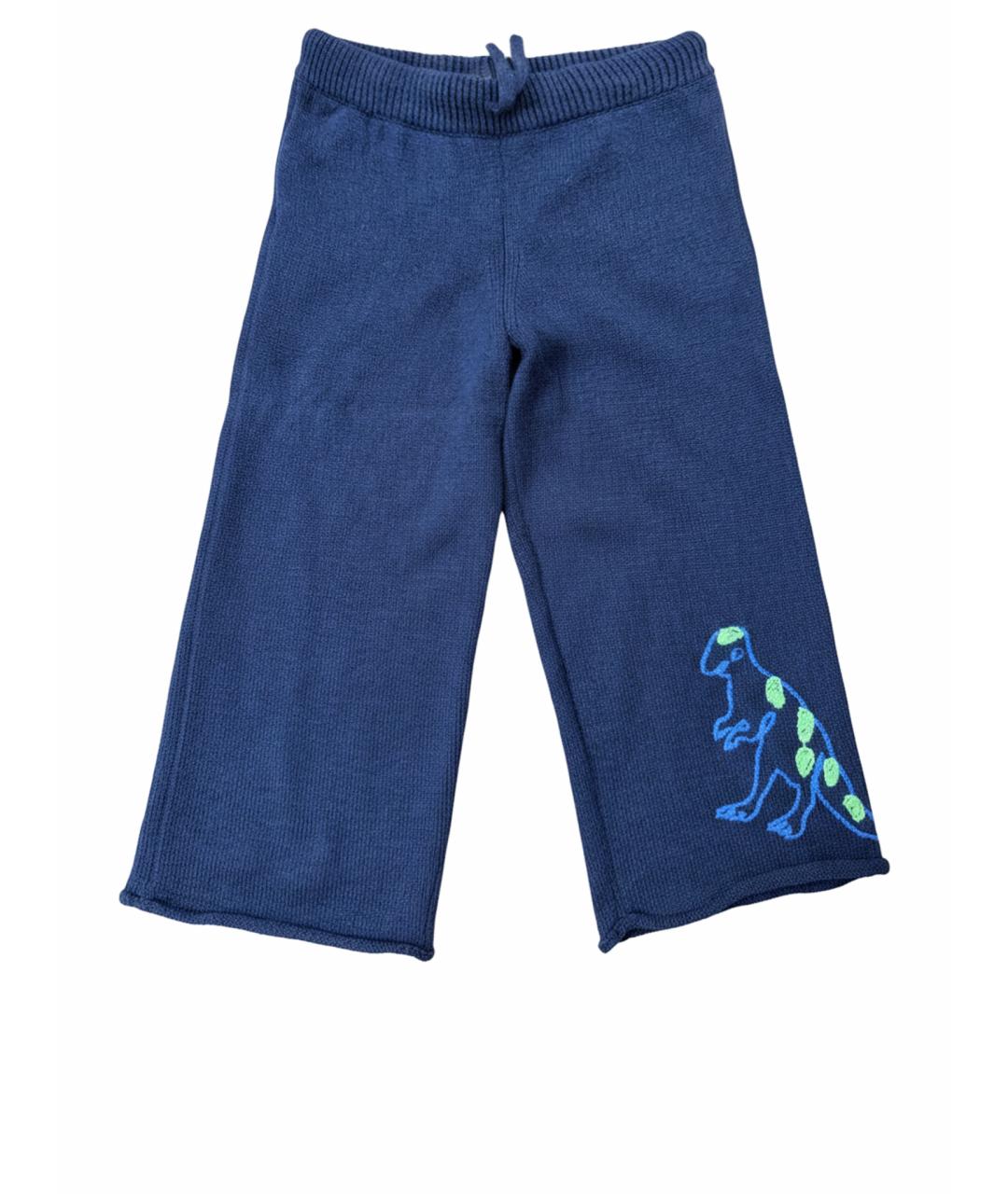 THE ROW Темно-синие кашемировые брюки и шорты, фото 1