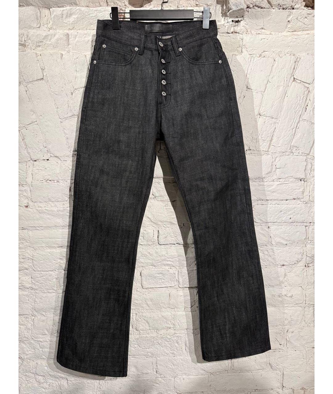 NO/FAITH STUDIOS Антрацитовые джинсы, фото 3