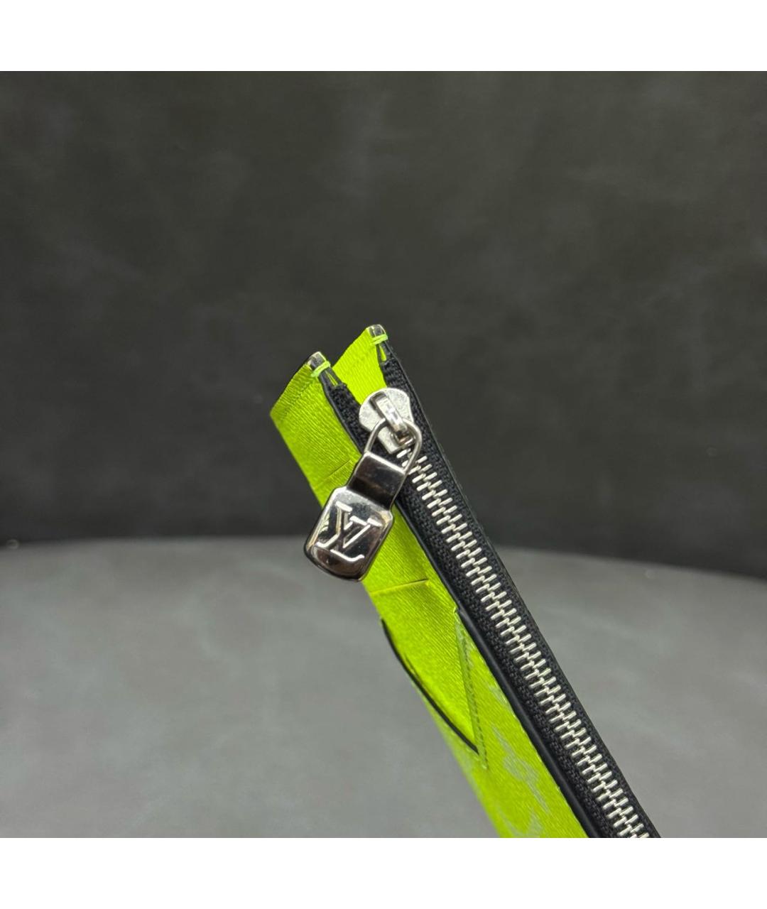 LOUIS VUITTON Салатовый кардхолдер, фото 6