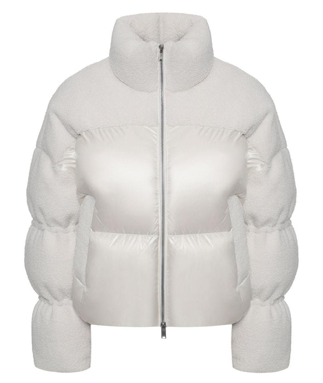 MOOSE KNUCKLES Белая полиэстеровая куртка, фото 5