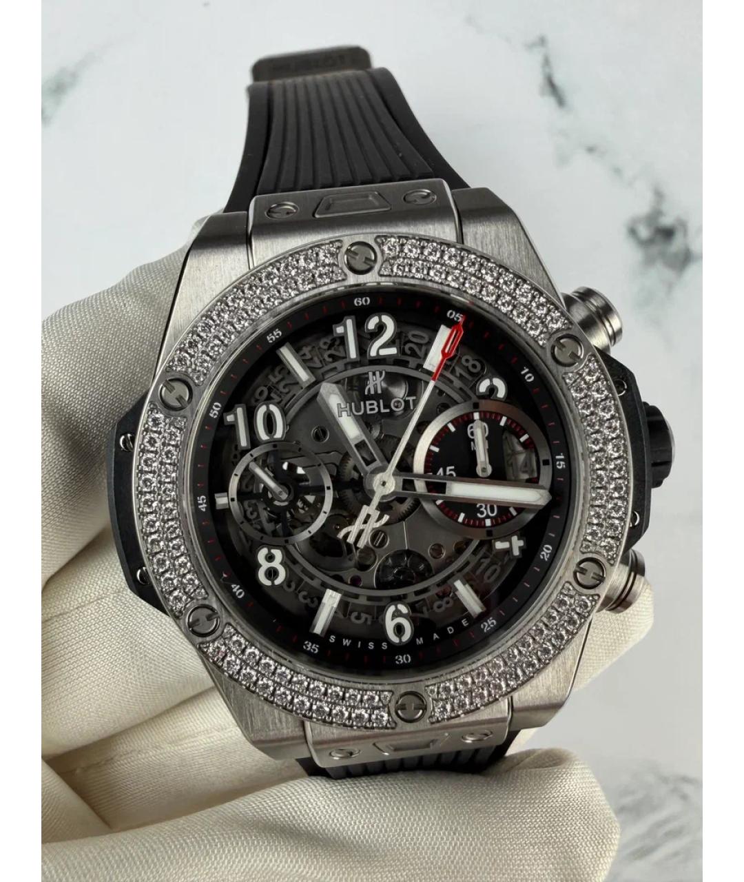 HUBLOT Серебряные металлические часы, фото 2