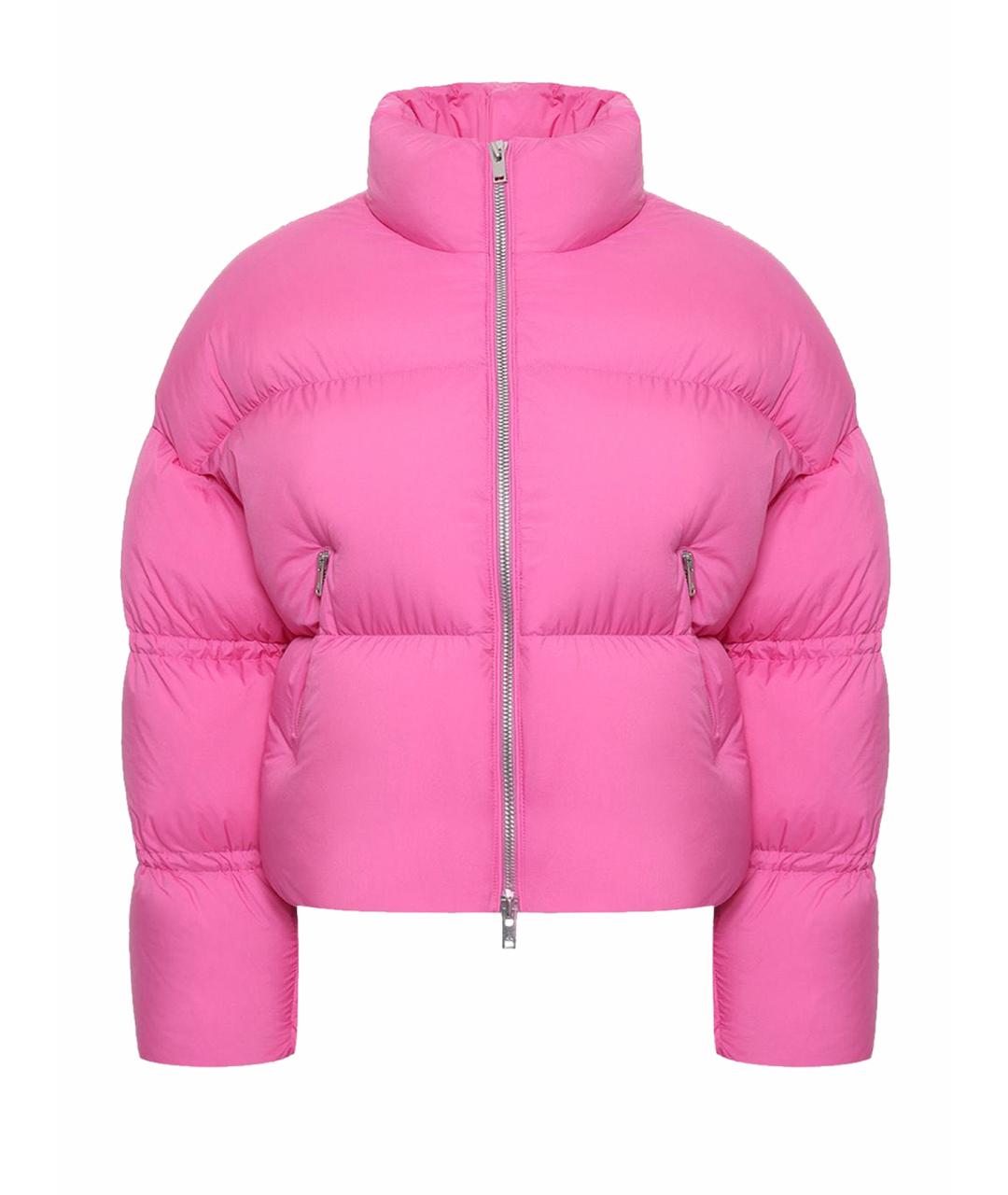 MOOSE KNUCKLES Розовая полиэстеровая куртка, фото 1