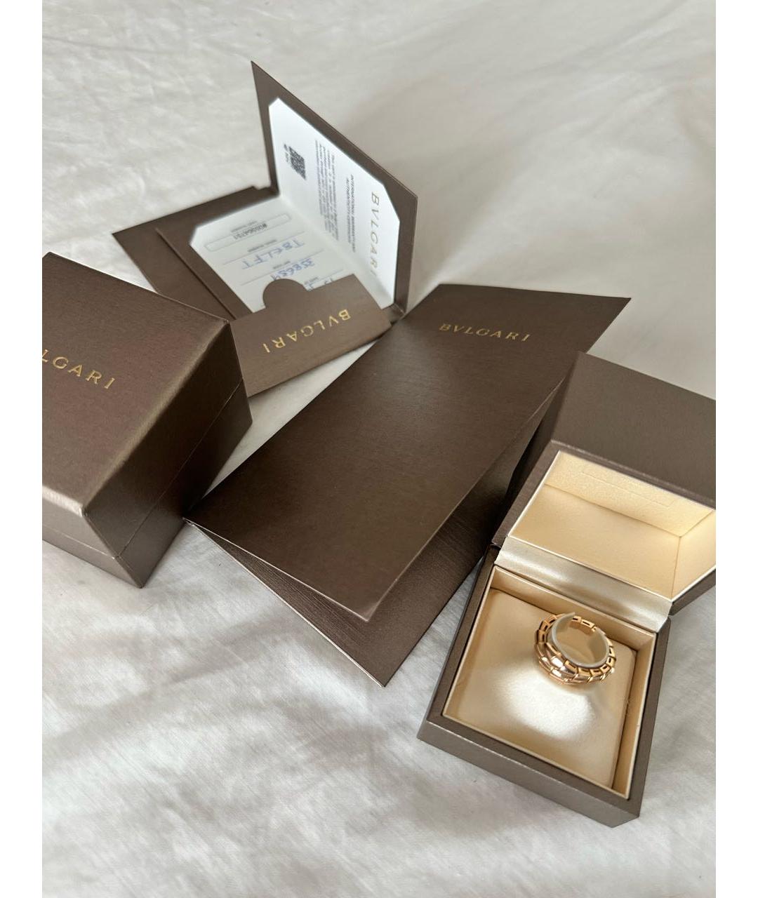 BVLGARI Золотое кольцо из розового золота, фото 5