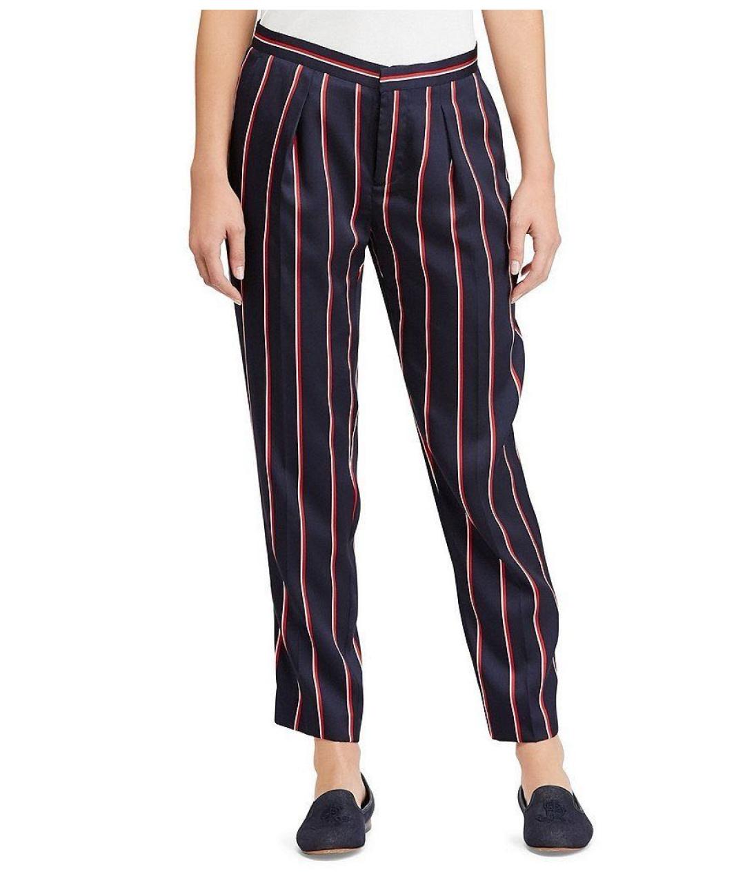 RALPH LAUREN Темно-синие прямые брюки, фото 4