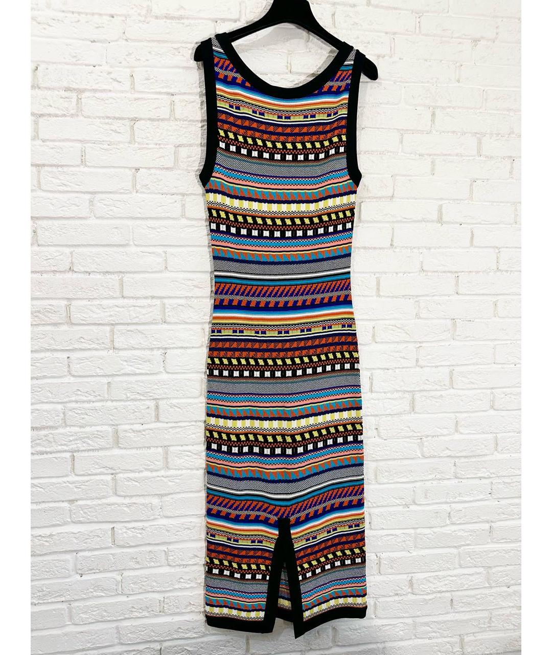 EMILIO PUCCI Мульти вискозное повседневное платье, фото 2